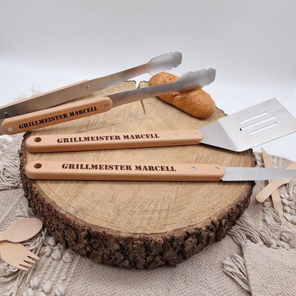 Grillbesteck personalisiert