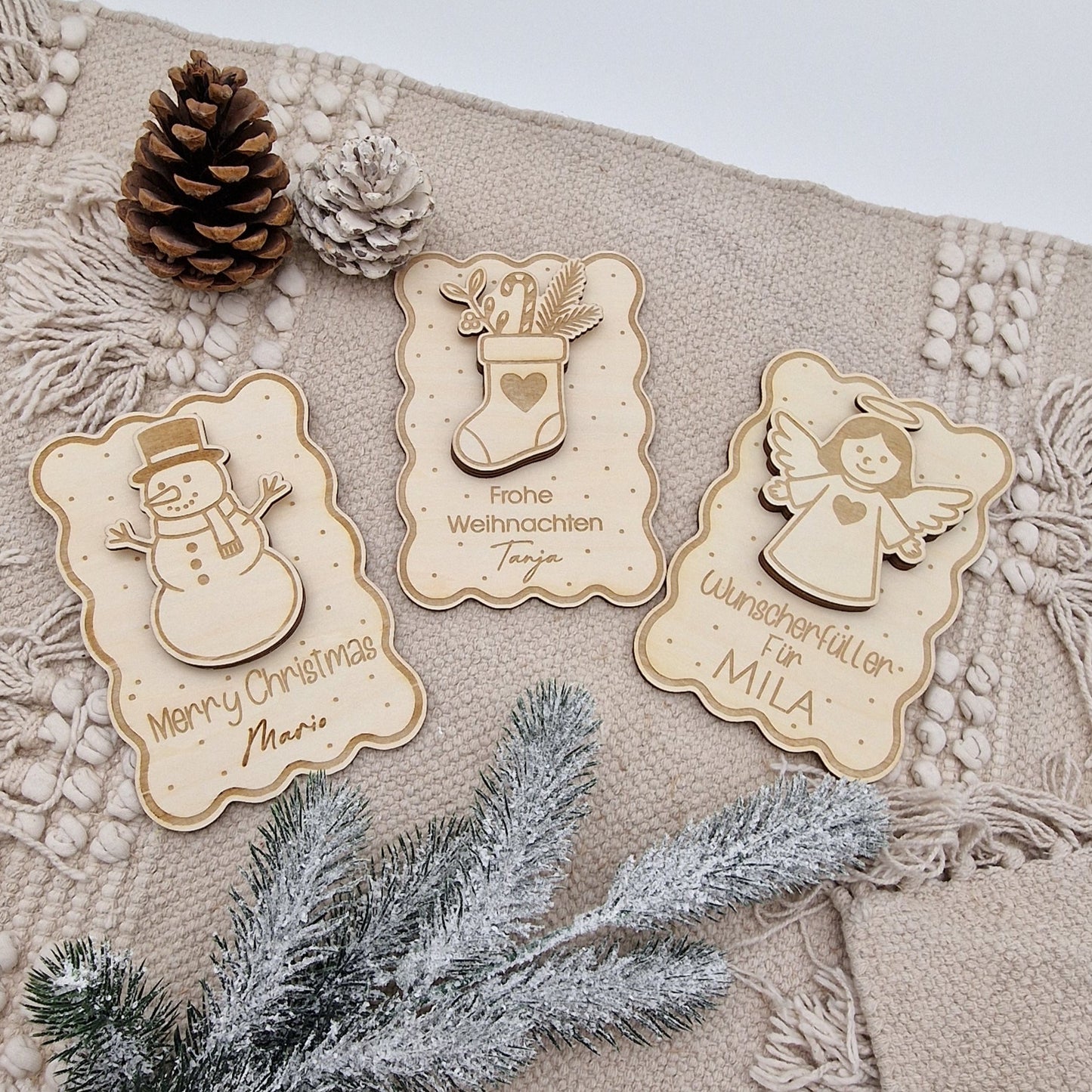 Weihnachts-Geldgeschenk – personalisierte Geschenkidee Weihnachten für Familie, Freunde & Kinder – Geldgeschenk-Verpackung, Wichtelgeschenk