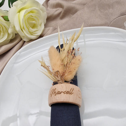 Serviettenring Personalisiert aus Holz