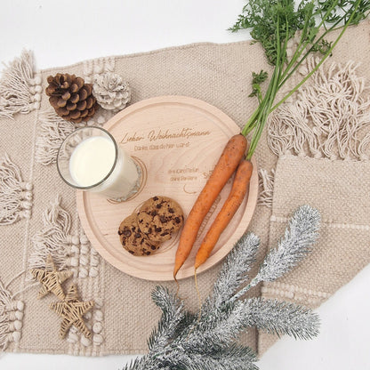 Weihnachtsteller personalisiert