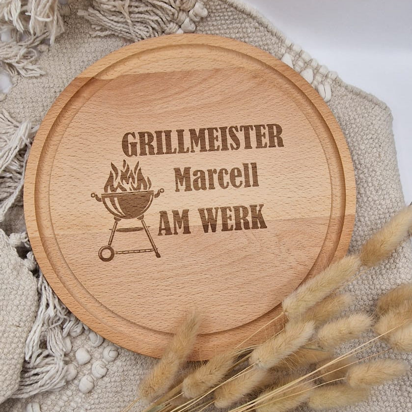 Schneidebrett Grill Geschenk