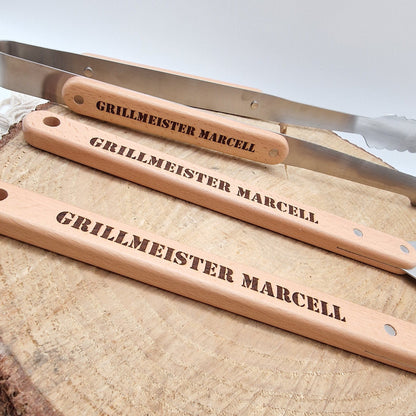 Grillbesteck personalisiert