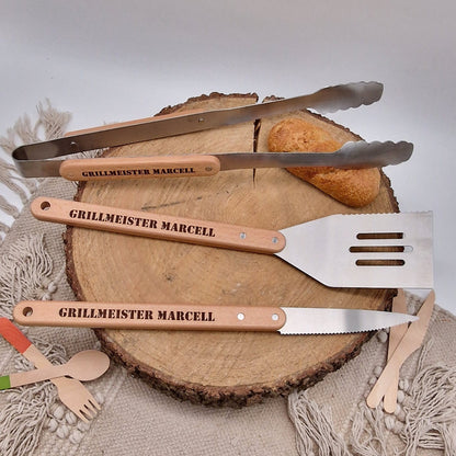 Grillbesteck personalisiert
