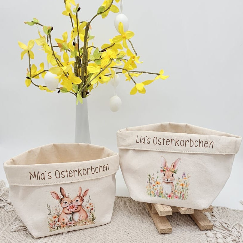 Personalisiertes Osterkörbchen mit Namen