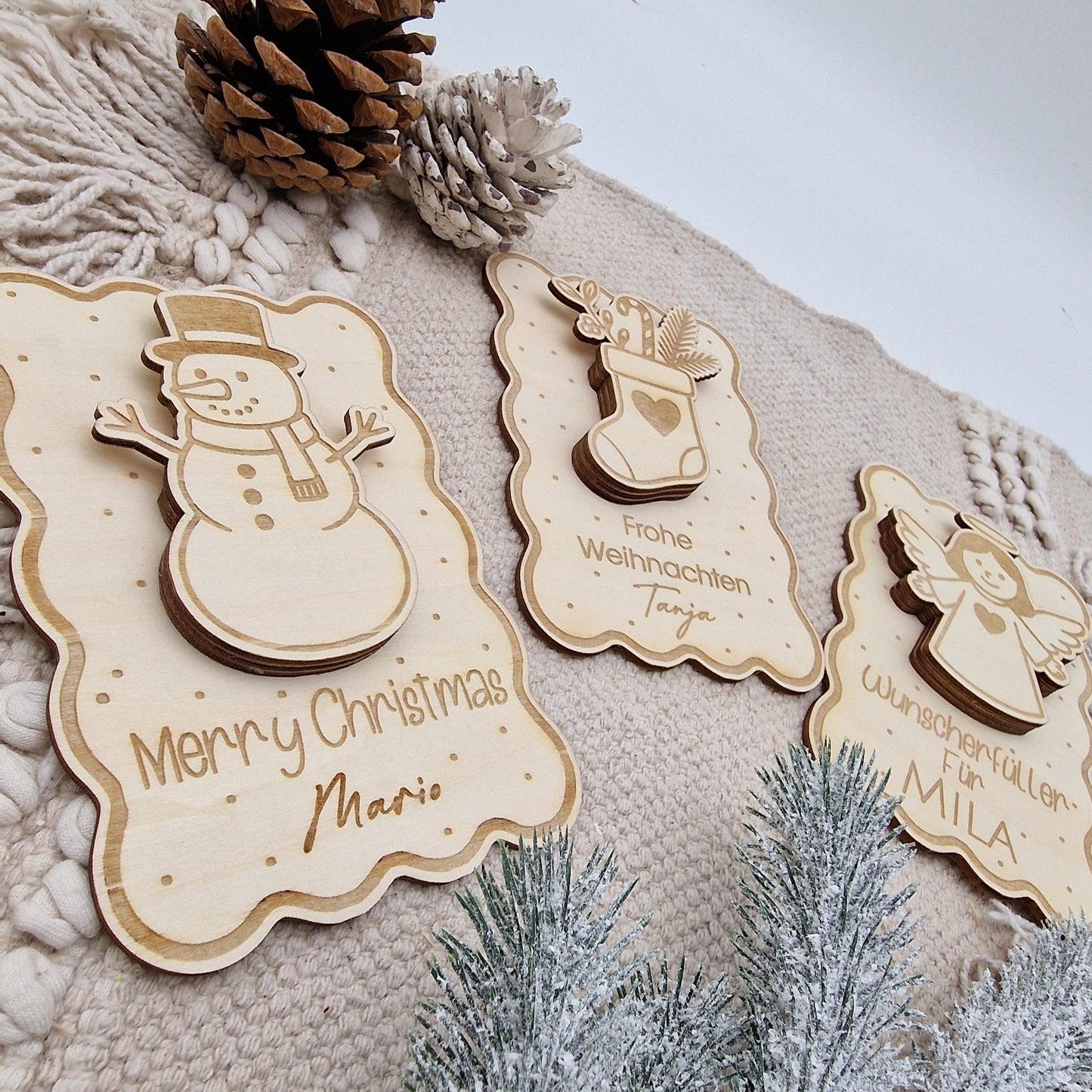 Weihnachts-Geldgeschenk – personalisierte Geschenkidee Weihnachten für Familie, Freunde & Kinder – Geldgeschenk-Verpackung, Wichtelgeschenk