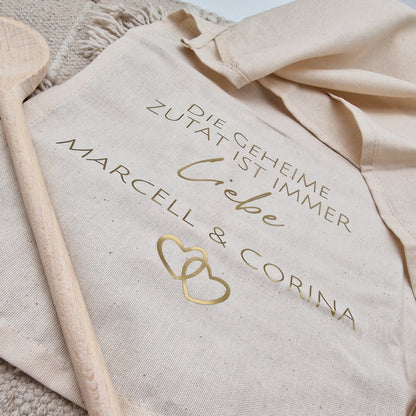 Geschirrtuch personalisiert Hochzeit