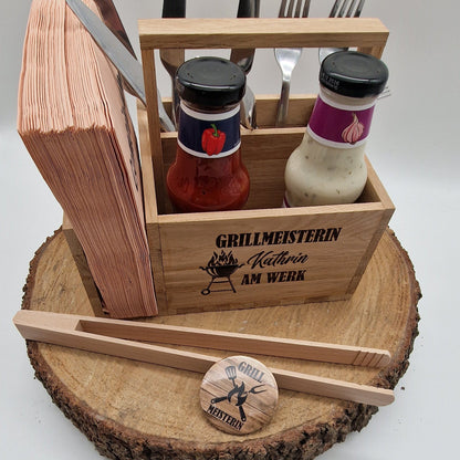 Geschenk Grillparty Grillmeisterin