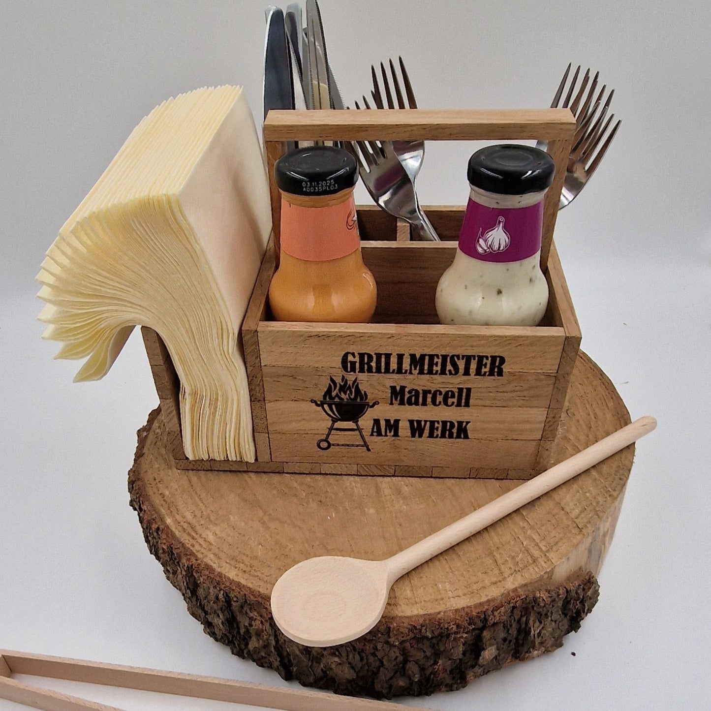 Grill Geschenk Utensilo Besteck