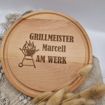 Schneidebrett Grill Geschenk