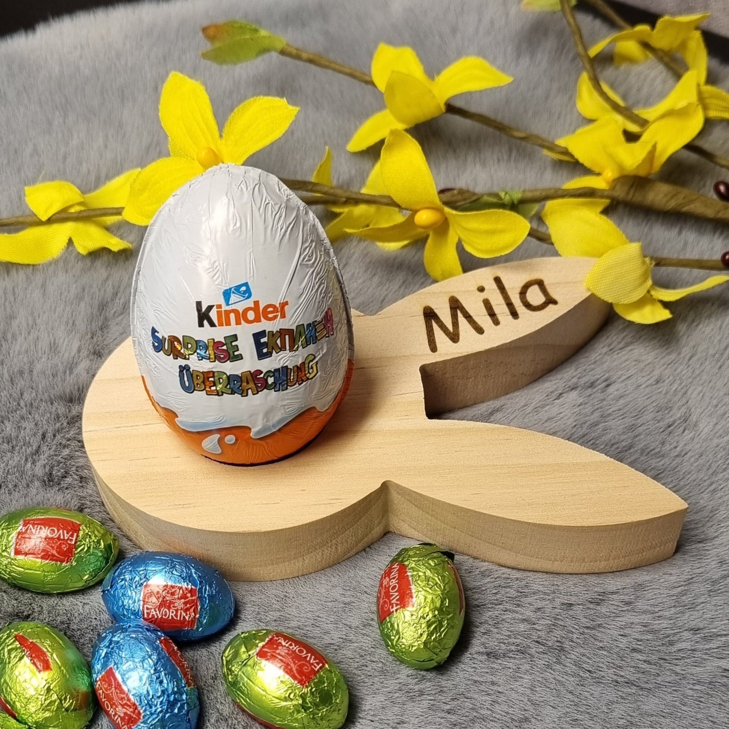 Eierbecher Osterhase Personalisiert Ostern